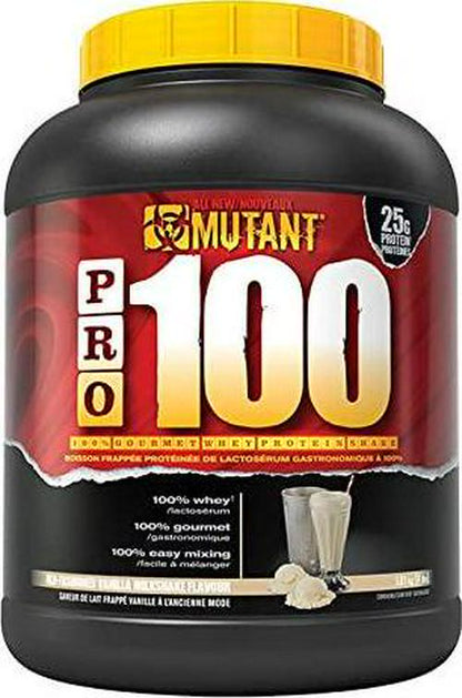 Mutant Pro 100 Gourmet Whey Protein - Old-Fashioned Vanilla Milkshake, 1.81 Kilograms