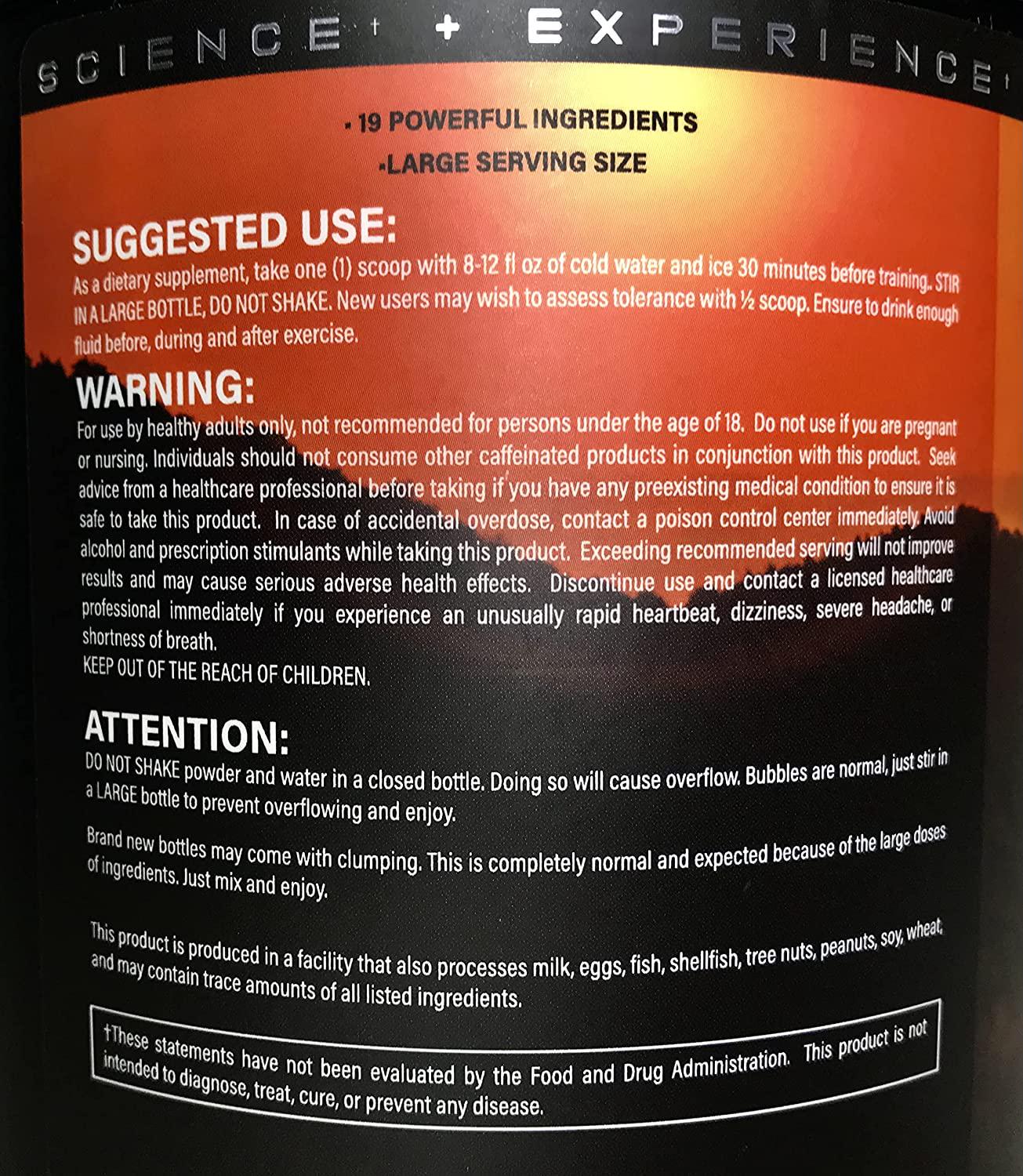 My Potential Unstoppable Pre Workout - 30x34g Servings - Giant Pumps, Energy, Power, Endurance, Hydration - Creatine, Citrulline, Beta-Alanine, Electrolytes, 250mg Caffeine-(Sour Gummy Candy)- 2.3lb