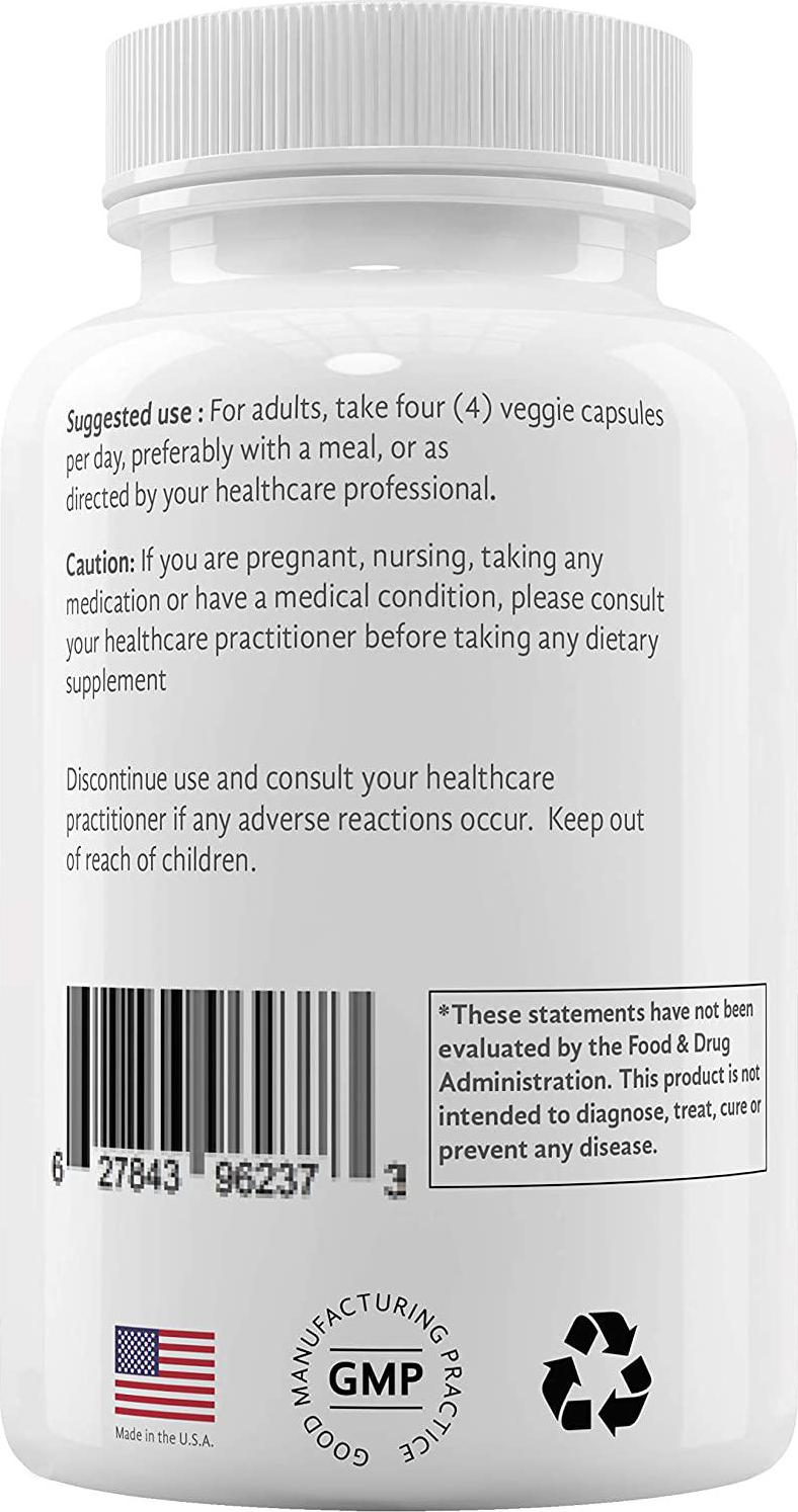 Myo-Inositol and D-Chiro Inositol Blend with 100% of Daily Folate - 40:1 Physiological Ratio - Polycystic Ovary Syndrome (PCOS), Hormonal Balance and Ovarian Support by Naturamone - 120 Capsules