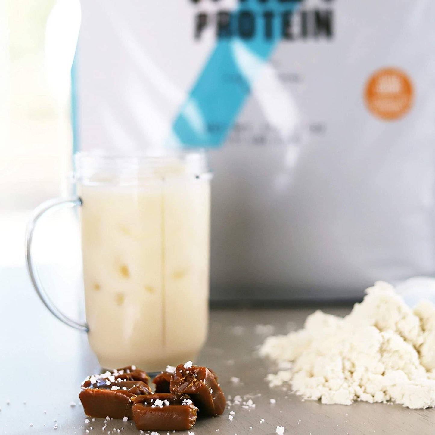 Myprotein Impact Whey Protein Powder, Salted Caramel, 2.2 Lb (40 Servings)