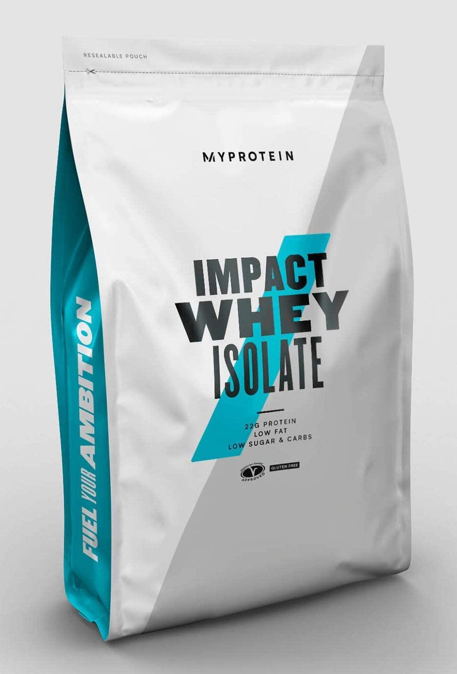 Myprotein Impact Whey Protein Powder. Muscle Building Supplements For Everyday Workout With Essential Amino Acid And Glutamine. Vegetarian, Low Fat And Carb Content - Natural Vanilla, 1kg