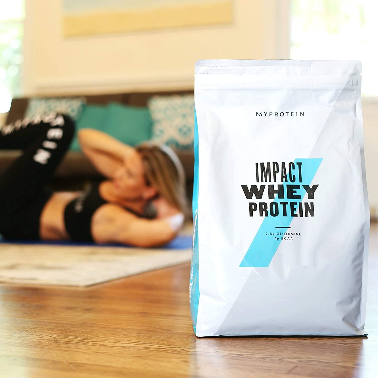 Myprotein Impact Whey Protein Powder, Salted Caramel, 2.2 Lb (40 Servings)