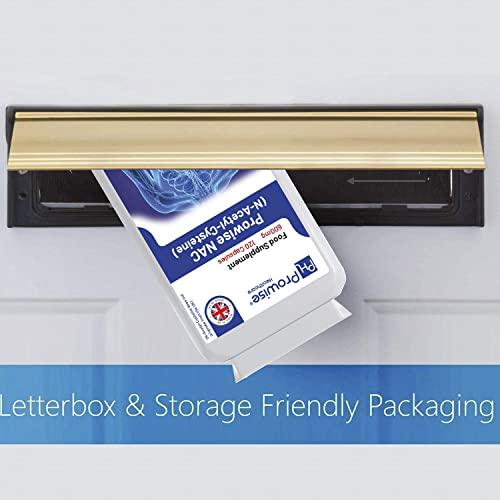 NAC N-Acetyl- Cysteine 600mg 240 Capsules not Tablets - UK Manufactured | GMP Standards by Prowise Healthcare | Suitable for Vegetarians and Vegans