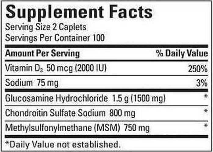 NM TripleFlex Triple Strength, (200 Caplets)