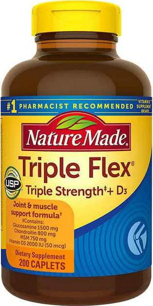 NM TripleFlex Triple Strength, (200 Caplets)