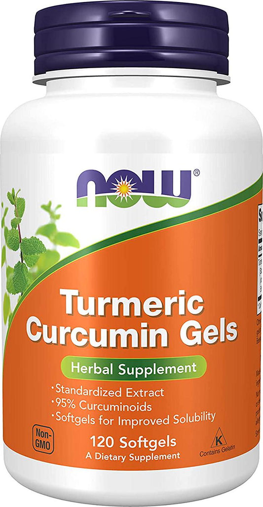 NOW Curcumin,120 Softgels