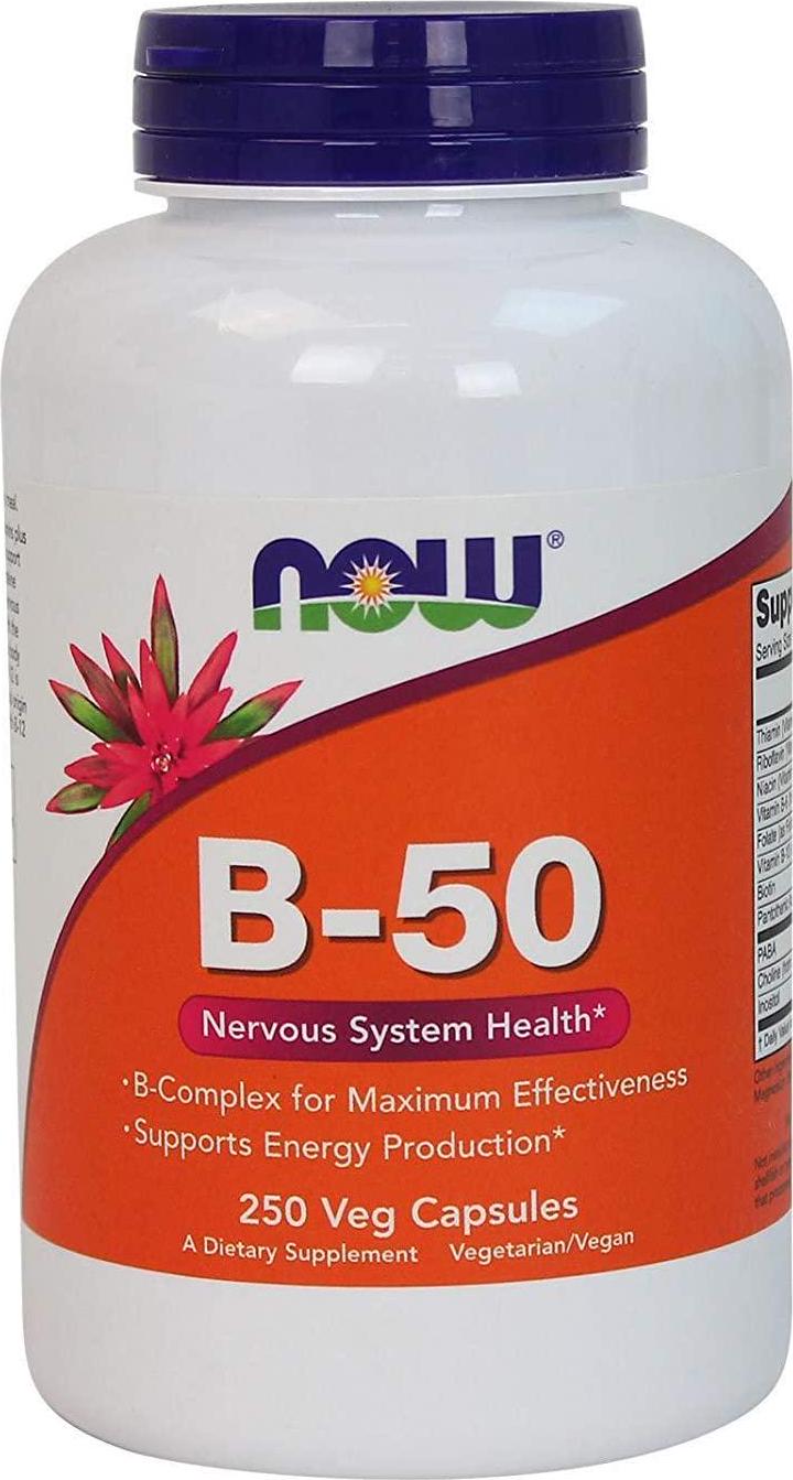 NOW Foods : B-50 Nutritional Health, 250 Caps (2 Pack)