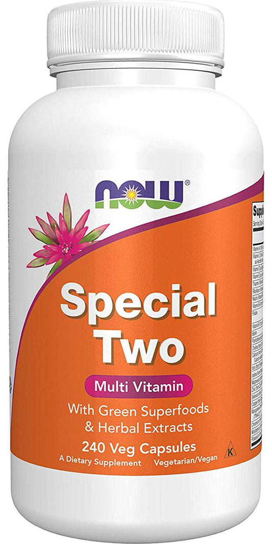 NOW Foods - Special Two Multiple Vitamin - 240 Capsules