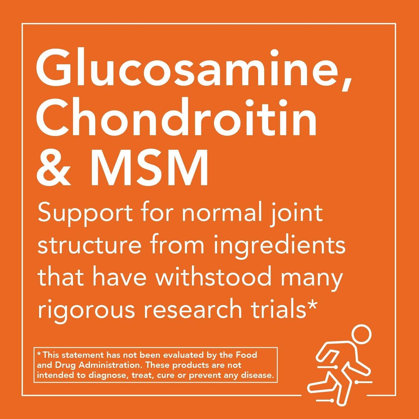 NOW Glucosamine Sulfate 750mg, 240 Capsules