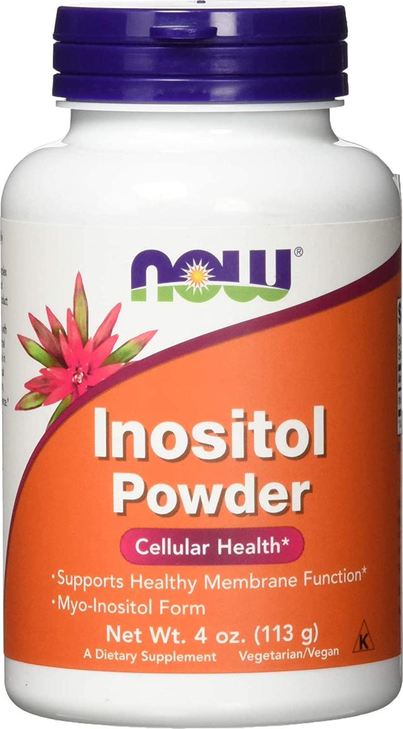NOW Inositol Powder,4-Ounce