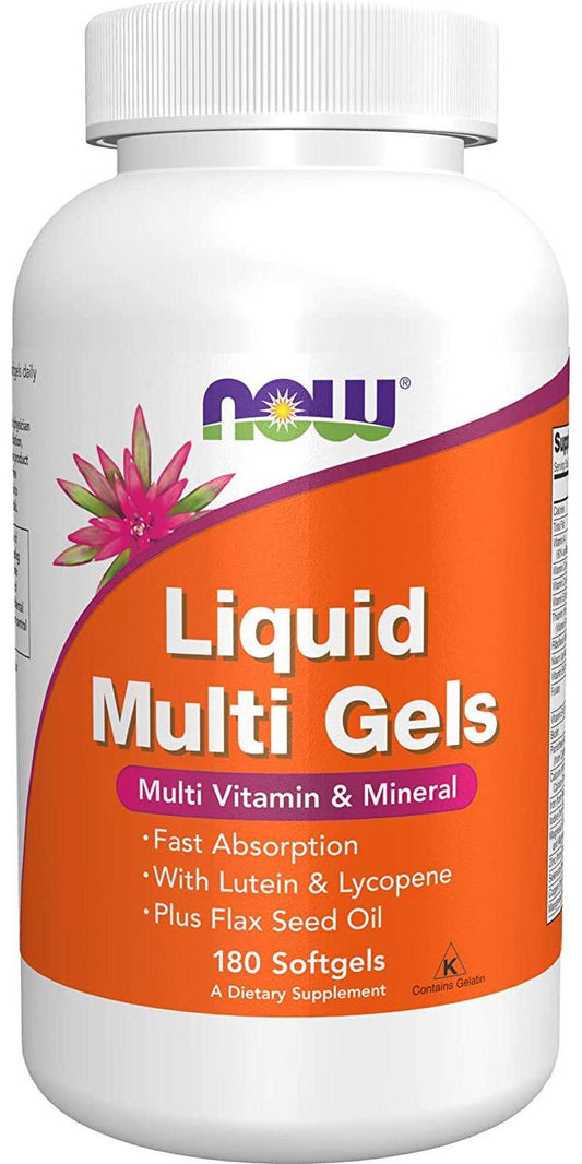 NOW Liquid Multi,180 Softgels