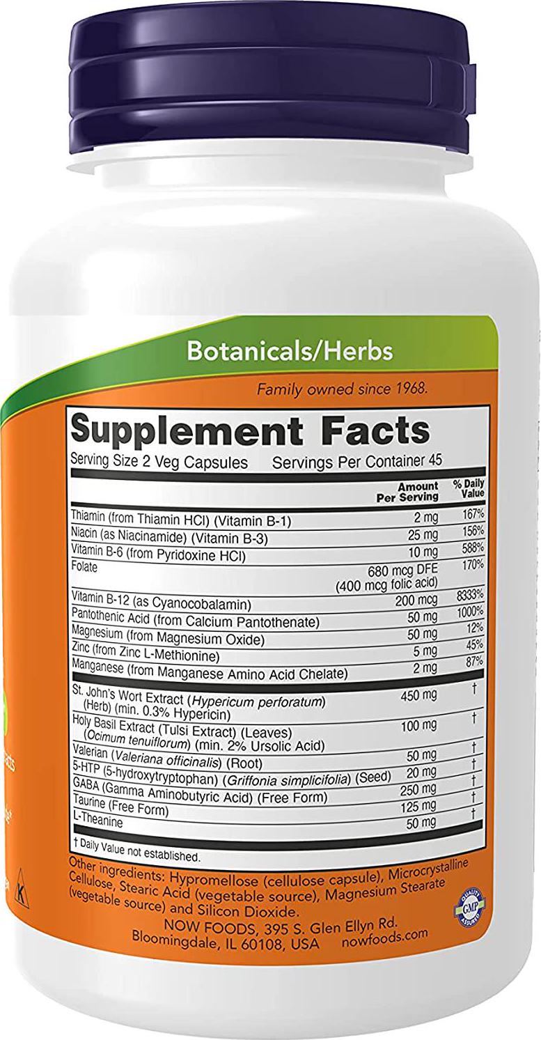 NOW Mood Support,90 Veg Capsules