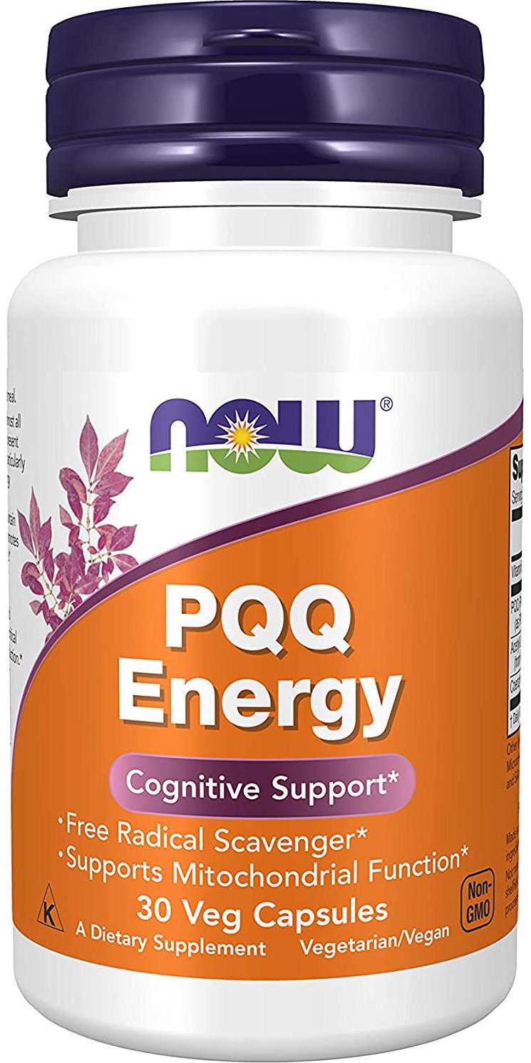 NOW PQQ Energy,30 Veg Capsules