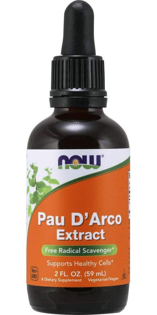NOW Pau D'Arco Extract Liquid,2-Ounce