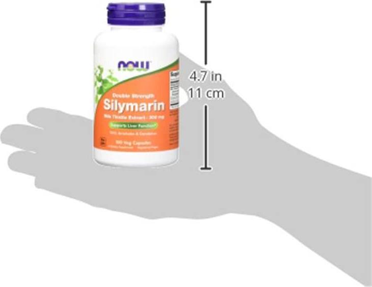 NOW Silymarin 2X - 300 mg,100 Veg Capsules