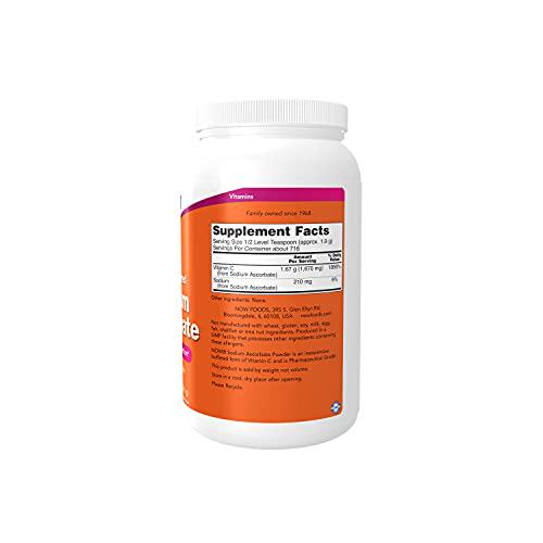 NOW Sodium Ascorbate, 3-pound