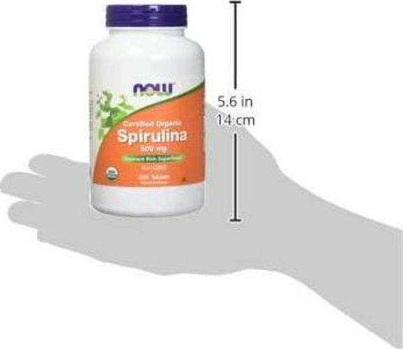 NOW Spirulina 500 mg,500 Tablets