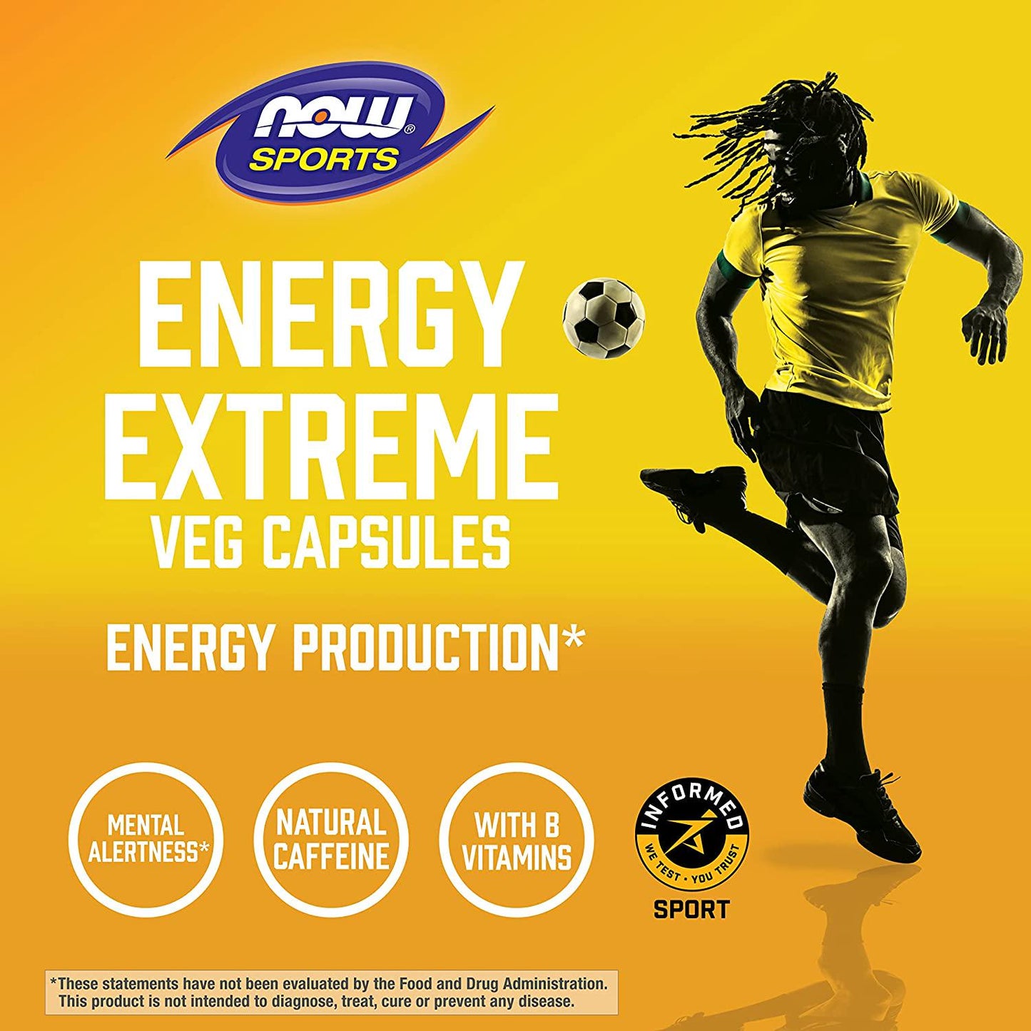 NOW Sports Energy Extreme,90 Capsules