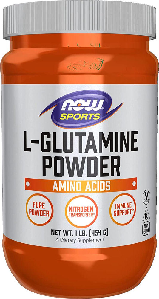 NOW Sports L-Glutamine Powder, 1-Pound