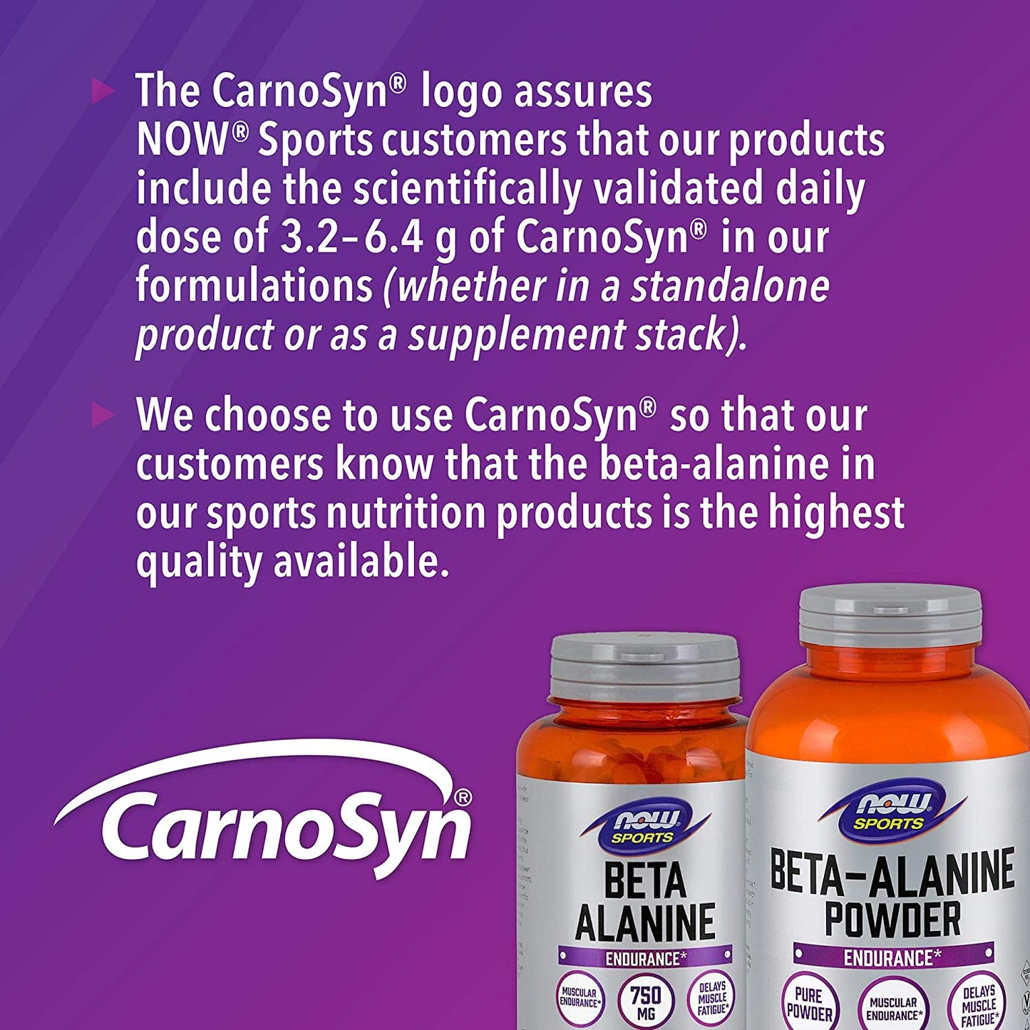 NOW Sports Nutrition, Beta-Alanine Pure Powder 2,000 mg, Muscular Endurance*, 500 Grams