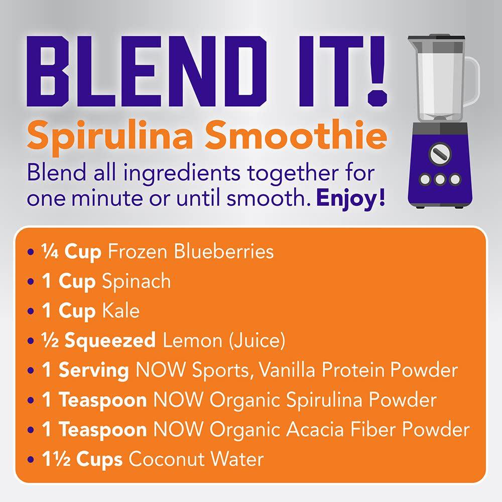 NOW Sports Nutrition, Plant Protein Complex 22 g, Creamy Vanilla Powder, 2-Pound