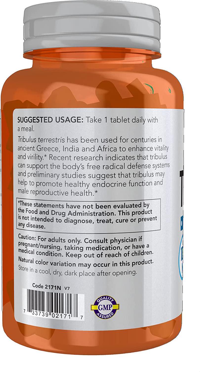 NOW Sports Tribulus 1,000 mg,90 Tablets