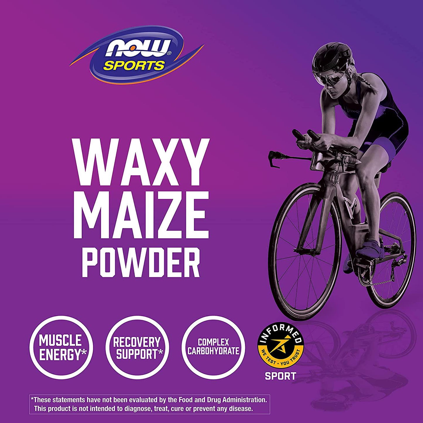 NOW Sports Waxy Maize Powder, 5.5-Pound