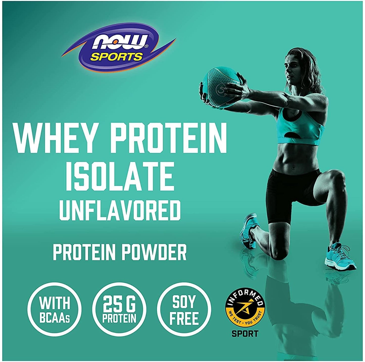 NOW Sports Whey Protein Isolate,5-Pound