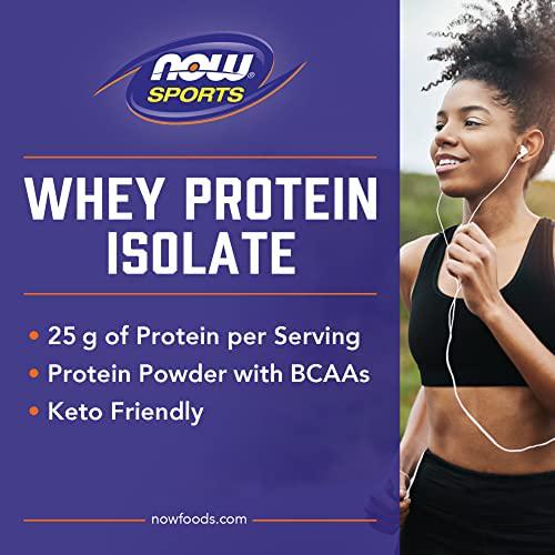NOW Sports Whey Protein Isolate Vanilla, 1.8 LB