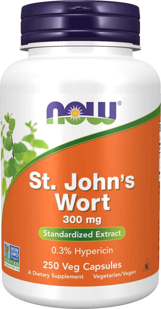 NOW St. John's Wort,250 Veg Capsules
