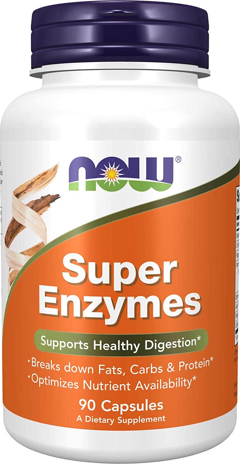 NOW Super Enzymes,90 Capsules