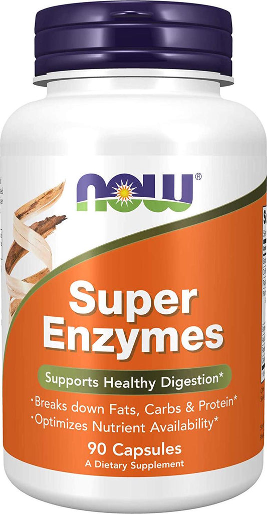 NOW Super Enzymes,90 Capsules