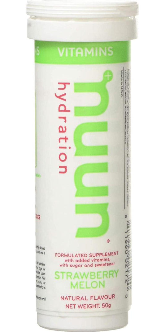 NUUN Strawberry Melon Drink Tabs, 12 CT
