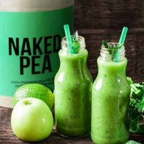 Naked Pea - Pea Protein Isolate from North American Farms - Plant Based, Vegetarian and Vegan Protein. Easy to Digest, Speeds Muscle Recovery - Non-GMO, No Lactose, No Soy and Gluten Free - 15 Servings
