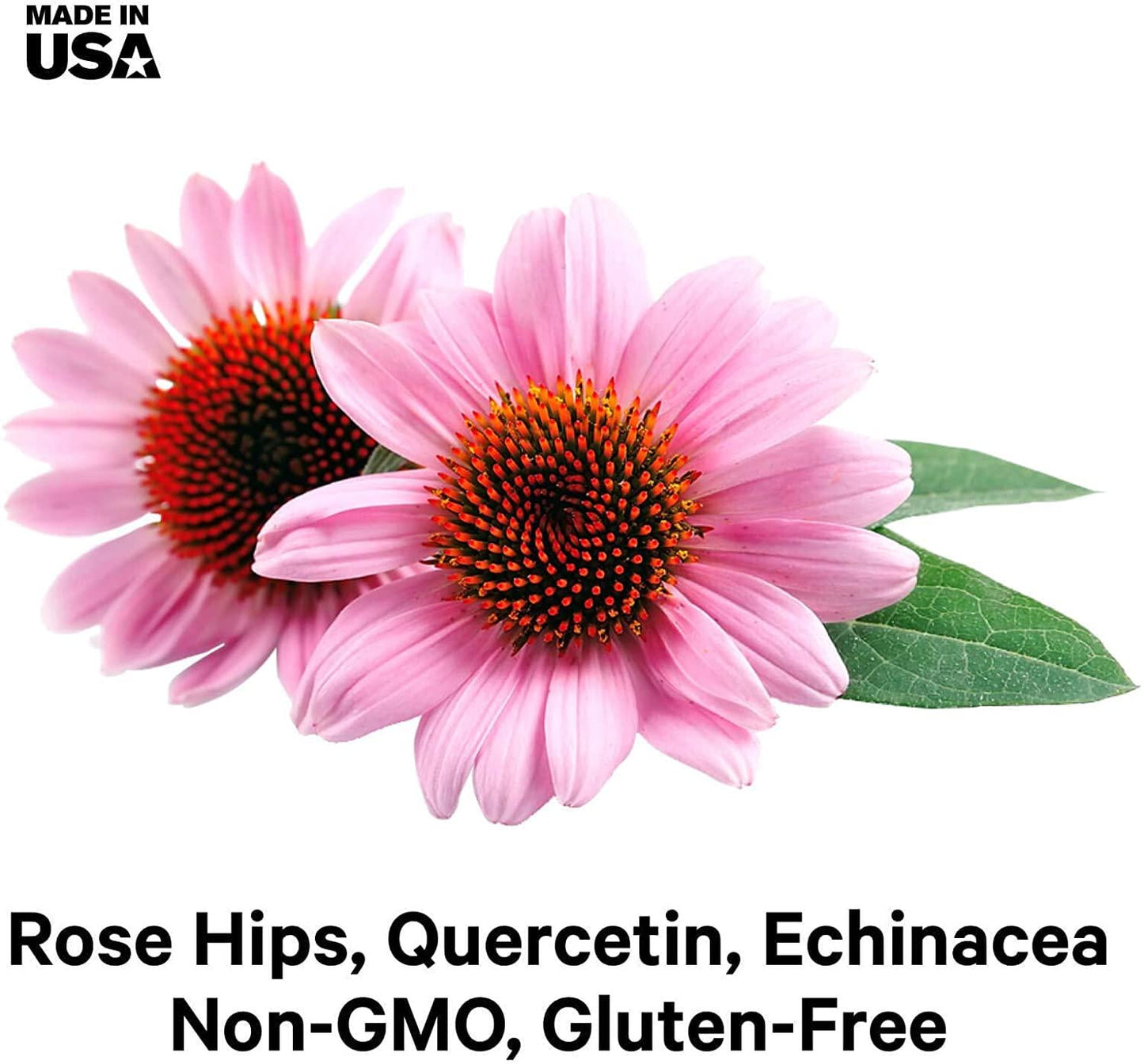 Nanofood Wonder-C Liposomal Vitamin C Liquid Supplement Vitamin D3, E and Zinc, Rose Hips, Quercetin and Echinacea, Non-GMO Liposomes Blend, Orange Tangerine Drops, 1000 mg Vitamin C Per Serving, 16 fl oz