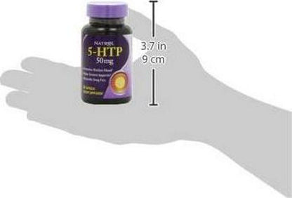 Natrol 5-HTP Capsules, 50mg, 30 Count