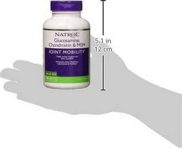 Natrol Glucosamine Chondroitin and MSM Tablets, 150-Count