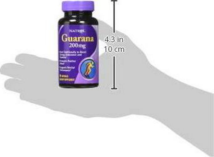 Natrol Guarana 200mg Capsules, 90 Count