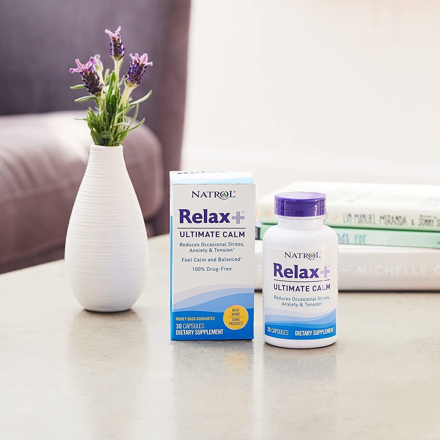 Natrol Relaxia Ultimate Calm, Stress Relief, Capsules, 30 Capsules