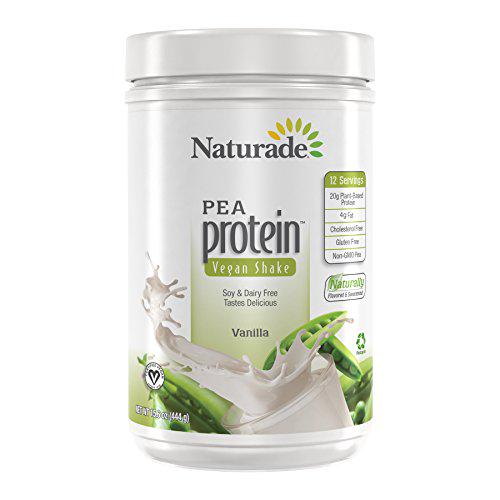 Naturade Plant Based Vegan Pea Protein Vanilla 15.66 oz