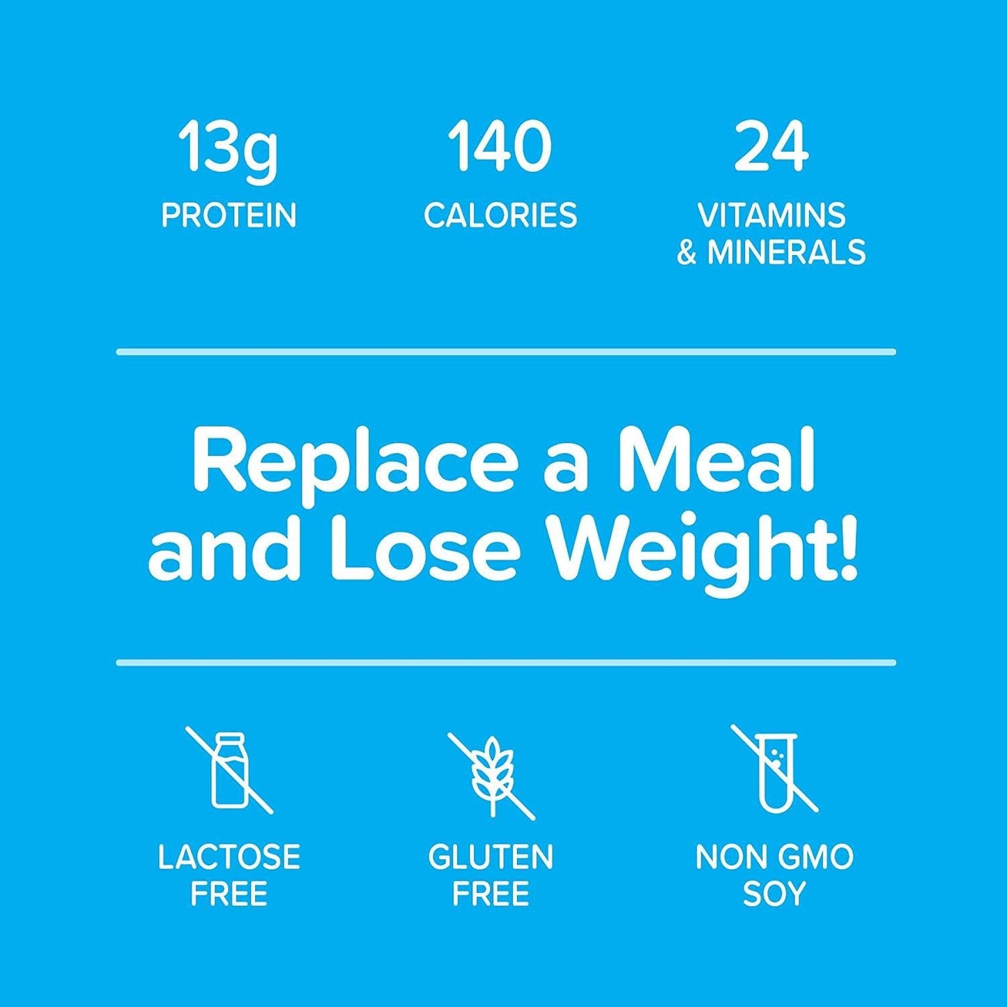 Naturade Total Soy Protein Powder and Meal Replacement Shakes For Weight Loss, Vanilla (30 Servings)