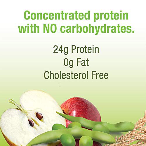 Naturade Veg All Natural Vegan Protein Powder Booster with Pea, Rice and Organic Soy Protein Powder for Vegan and Vegetarian Diets - Natural Flavor (14.8 oz)