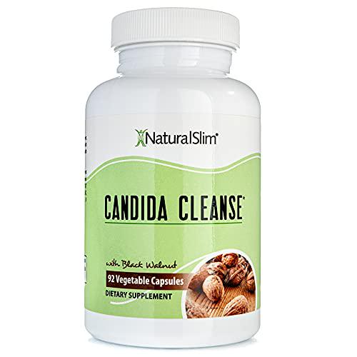 NaturalSlim Candiseptic Kit Candida Cleanse - Overgrowth Candida Albicans Care with Probiotics for Colon Cleanse - Gut Health and Immune Support Supplement | Formulated by Frank Suarez | (1 Pack)