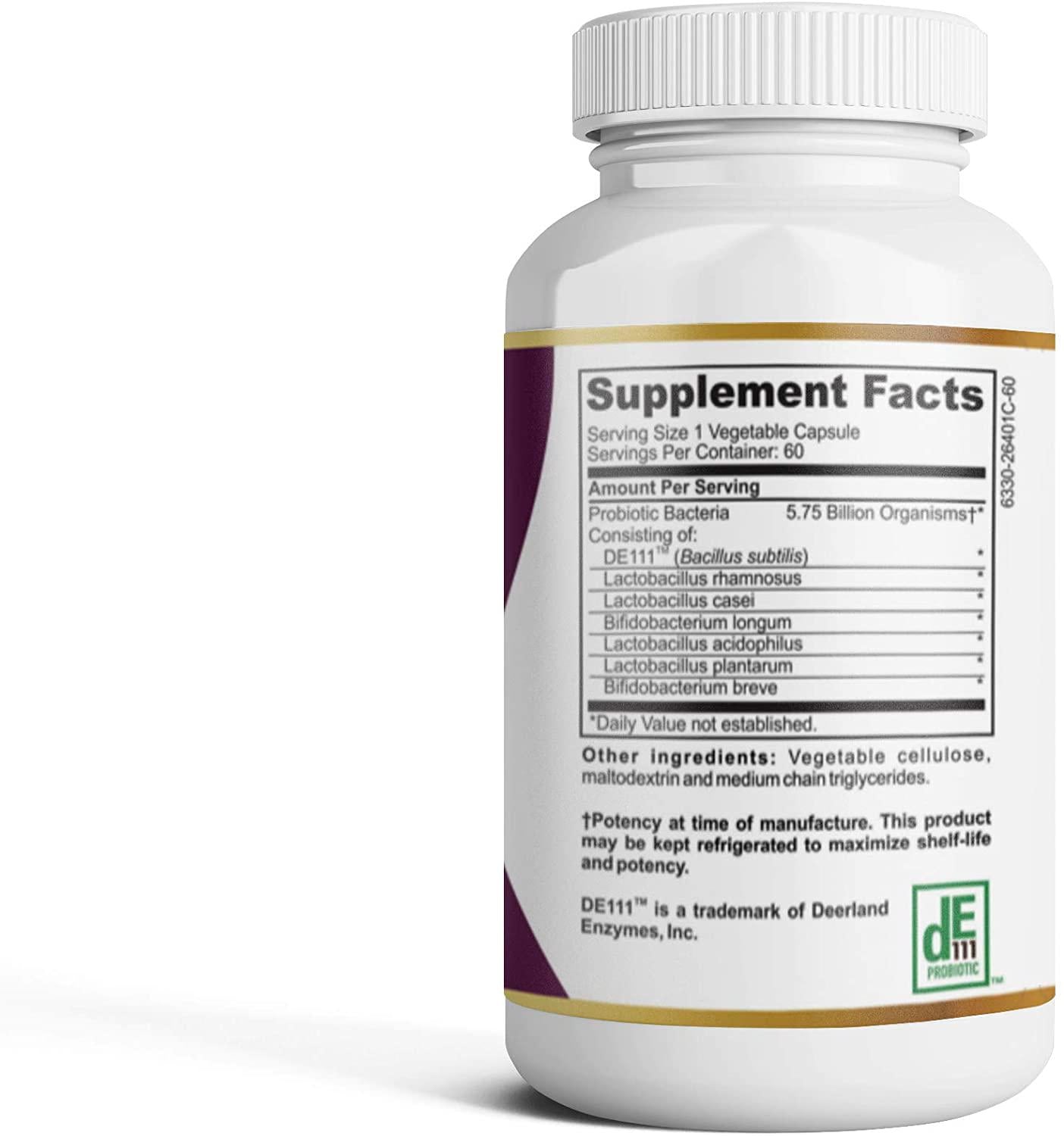 Natural Bloating Probiotic Formula | 10 Billion Active Strains Per Serving | Relieve Upset Stomach