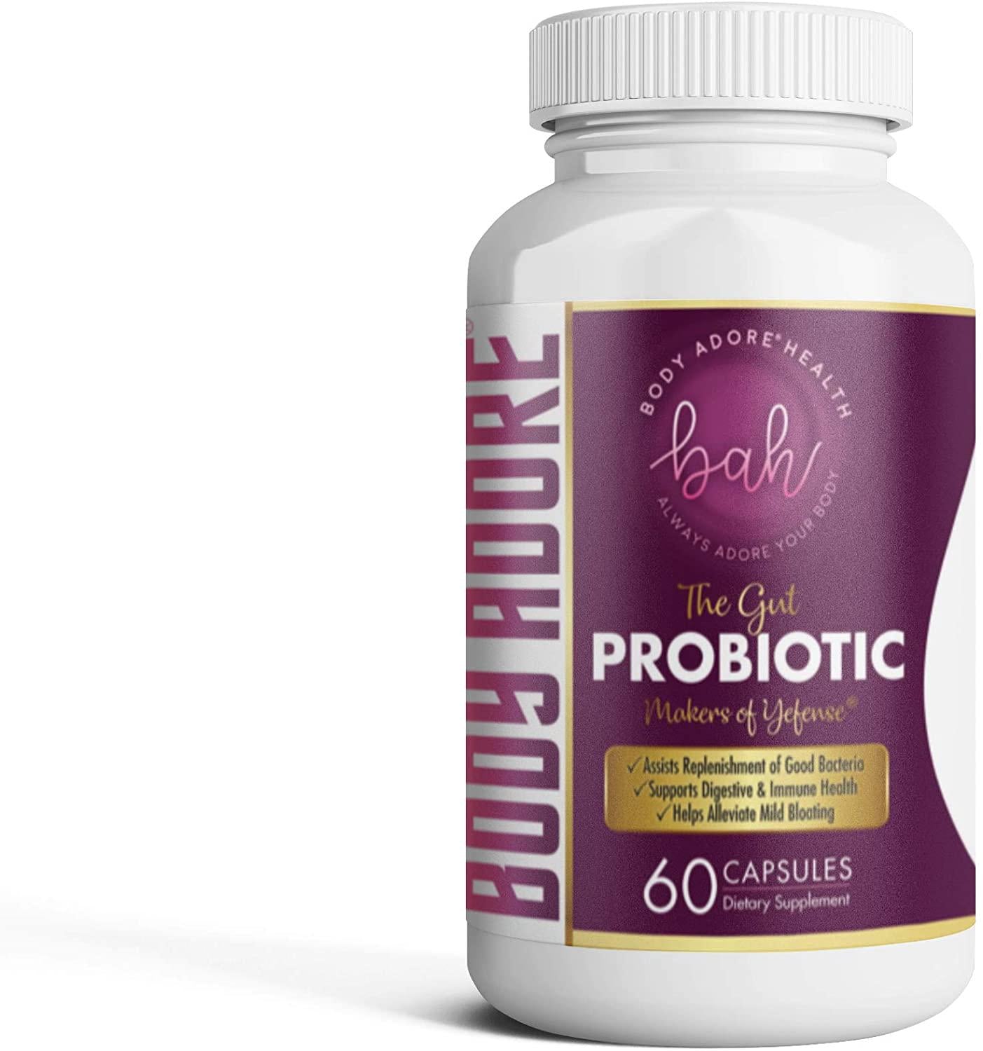 Natural Bloating Probiotic Formula | 10 Billion Active Strains Per Serving | Relieve Upset Stomach