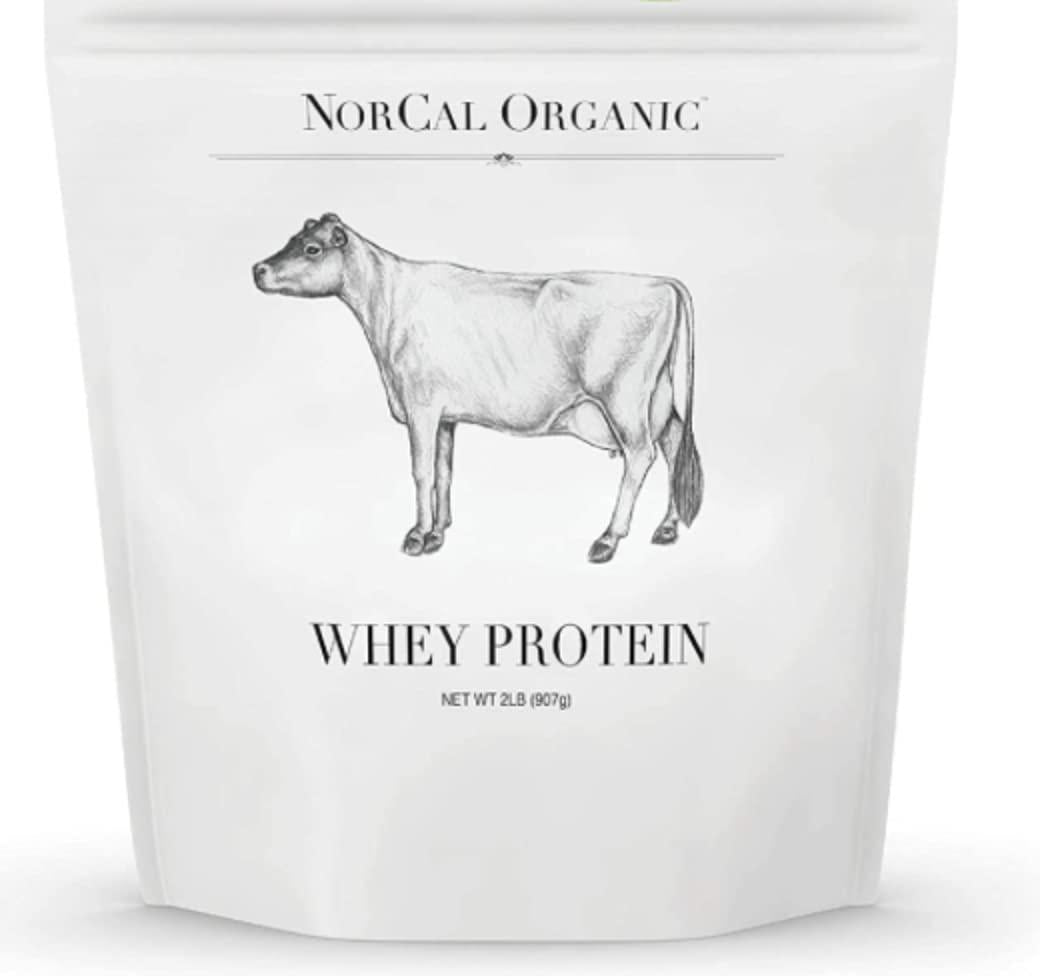 Natural Norcal Organic Grass Fed Whey Protein Powder (Unflavored)