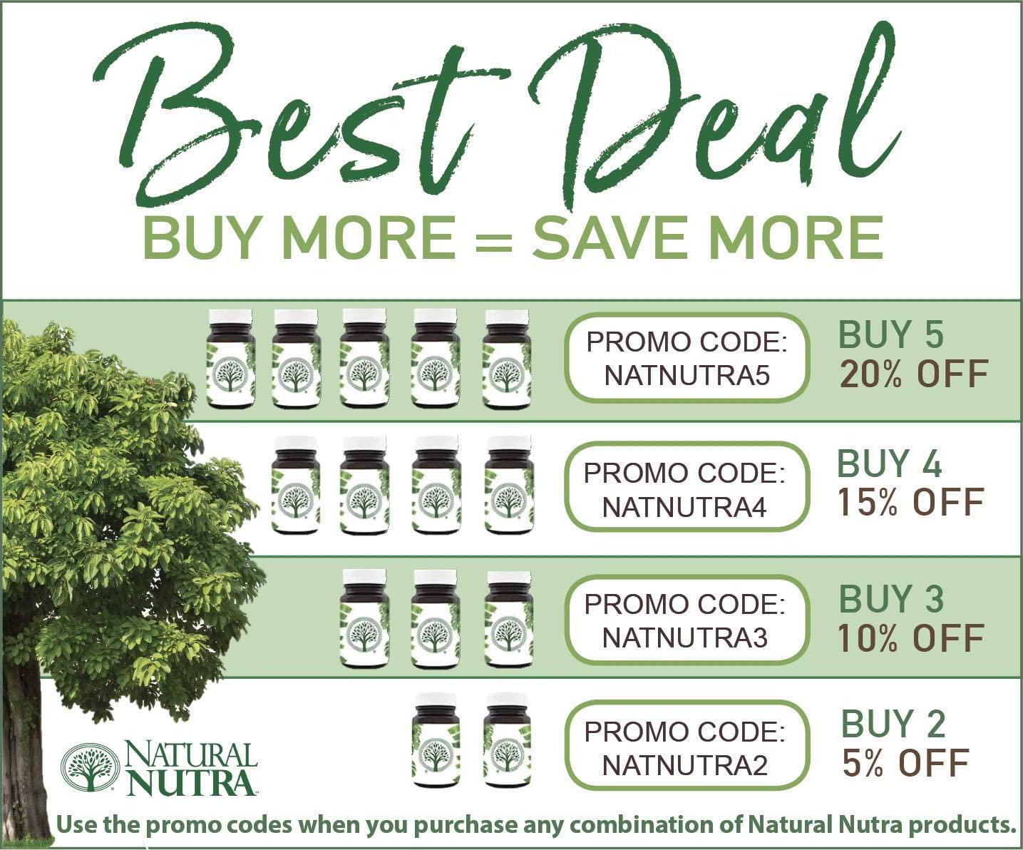 Natural Nutra L Lysine HCl, Promotes Healthy Bone Growth, Helps Built Collagen, Tissue Formation, Improve Calcium Absorption, Alpha Amino Acid Supplement, Non GMO, Vegan, 500 mg, 250 Capsules.