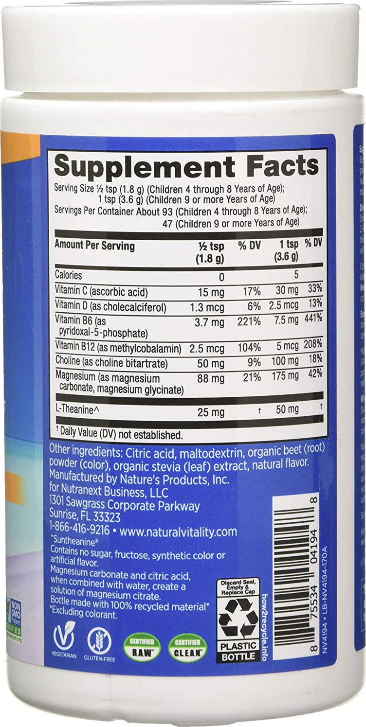 Natural Vitality, Calm Specifics Kids, 6 Ounce