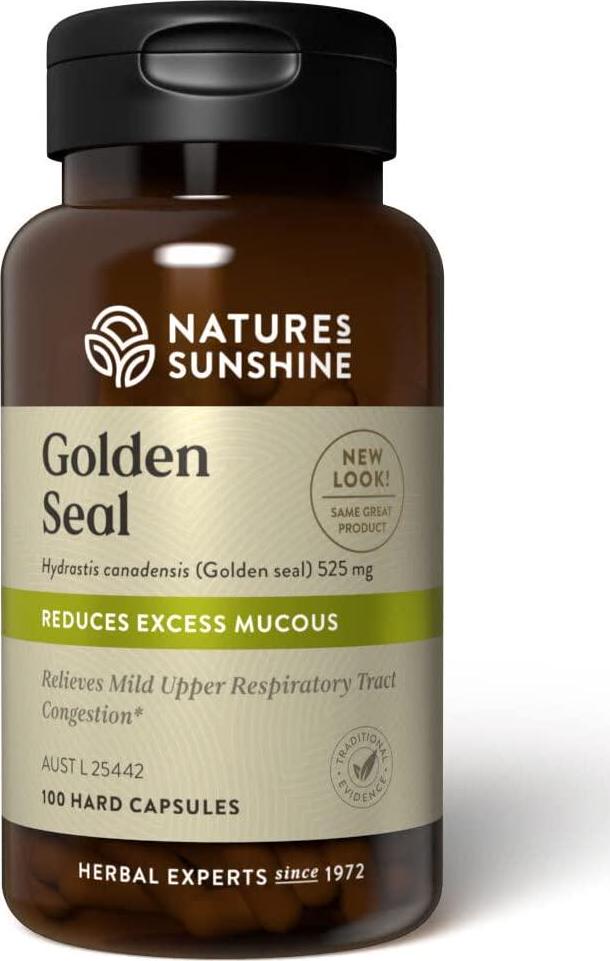 Nature&#039;s Sunshine Golden Seal 100 Capsules