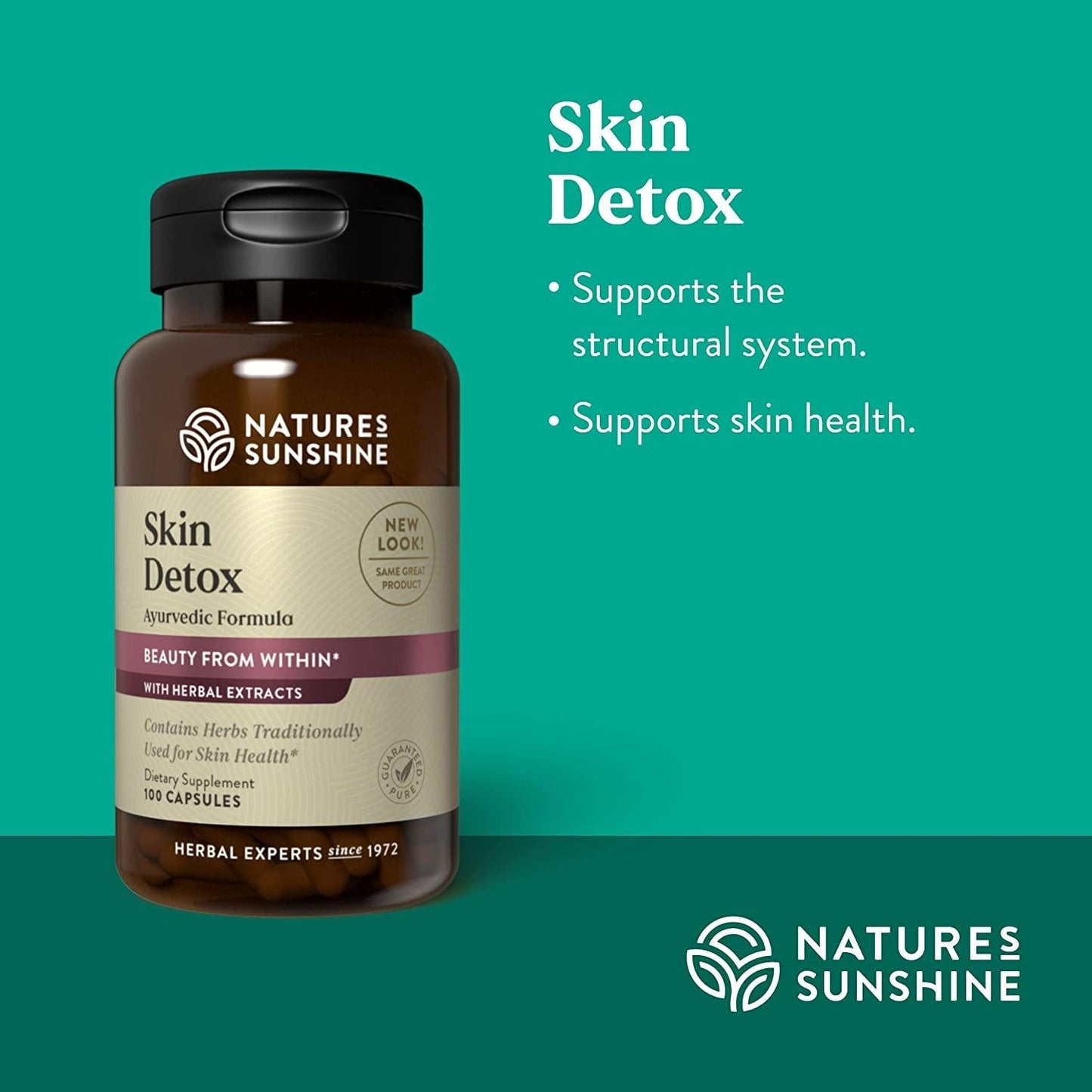 Nature&#039;s Sunshine Ayurvedic Skin Detox 100 Capsules